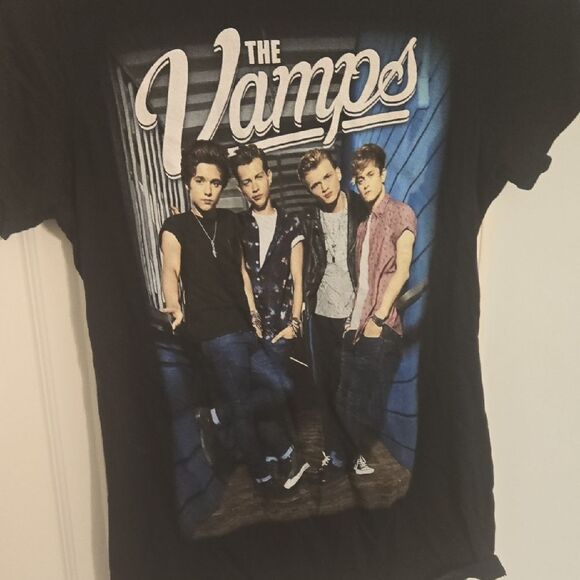 The Vamps Black Graphic Tee - Picture 2 of 5